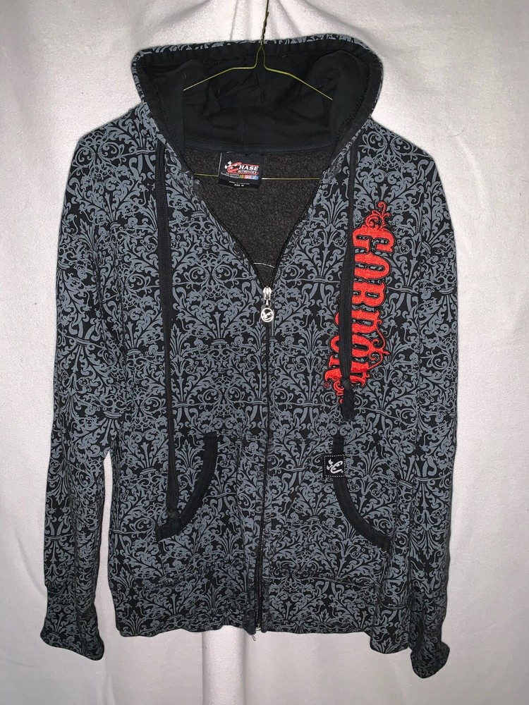 Jeff Gordon NASCAR Embroidered Full Zip Jacket for Men Size Medium Chase Authentics