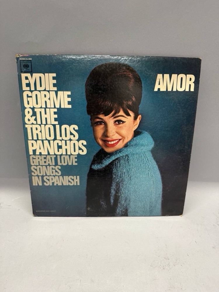 EYDIE GORME & THE TRIO LOS PANCHOS Amor - 1964 1st Press Columbia Stereo LP - EX