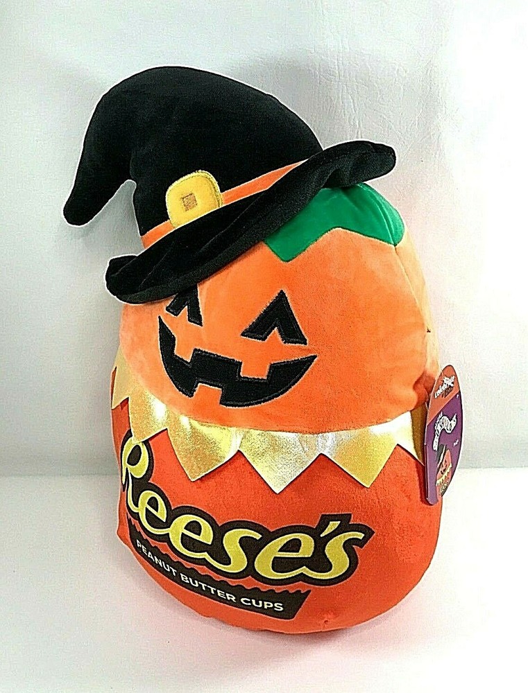 Halloween Squishmallows Reese's Paige Pumpkin Witch 12