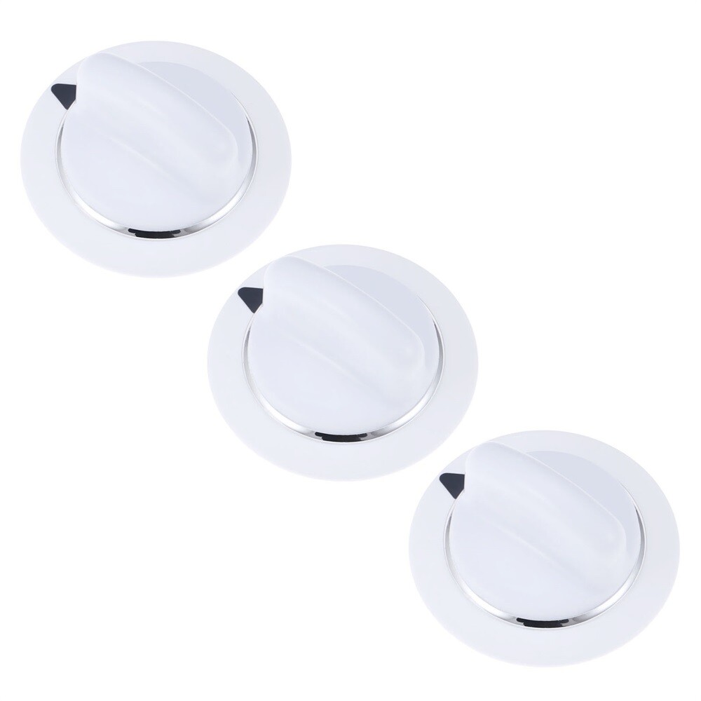 3-Pack WH1X2727 Timer Control Knob Replacement for GE Hotpoint Stoves