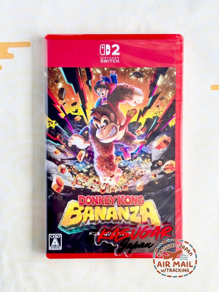 Switch2 Donkey Kong Bananza English Sub Multilingual w/Tracking fm Japan