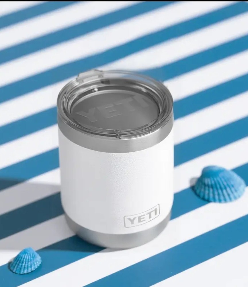 YETI Rambler 10 oz Stackable Vacuum Insulated Stainless Steel Lowball Cup 2.0