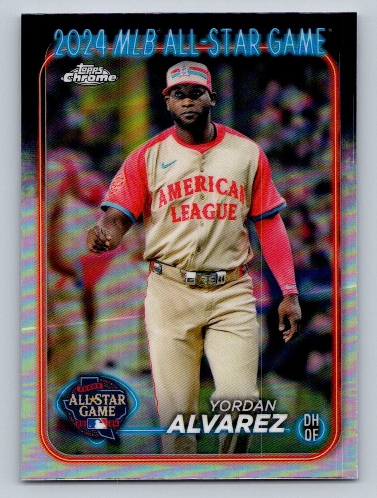 2024 Topps Chrome Update Yordan Alvarez All-Star Game #ASGC-9