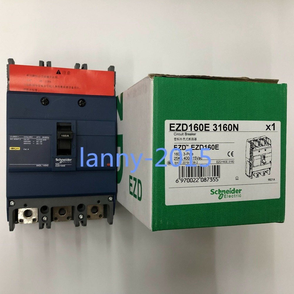 1PC New EZD160E3160N circuit breaker 3P 160A #A6-37