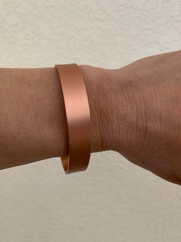 Wide Gorgeous Pure Copper Magnetic Bracelet Bangle Pain Relief Balance Energy Q