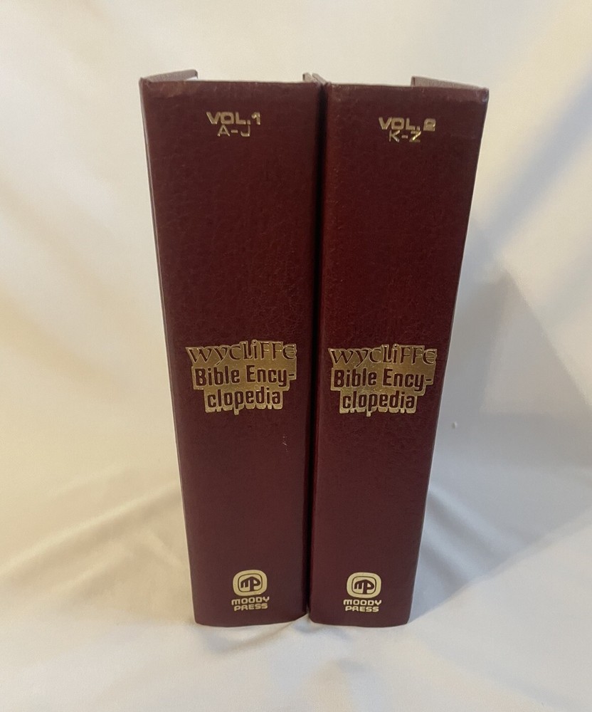 Vintage Wycliffe Bible Encyclopedia Vol 1 & 2. Moody Press. 1979  Theology
