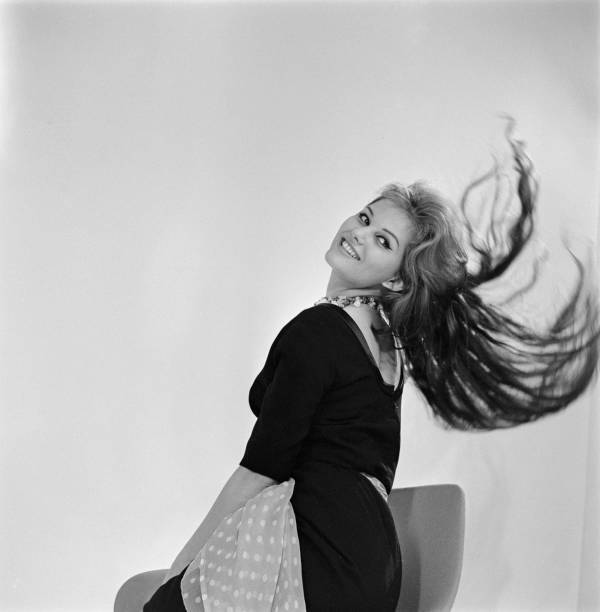 Italian actress Claudia Cardinale circa 1960 Historic Old Photo 5