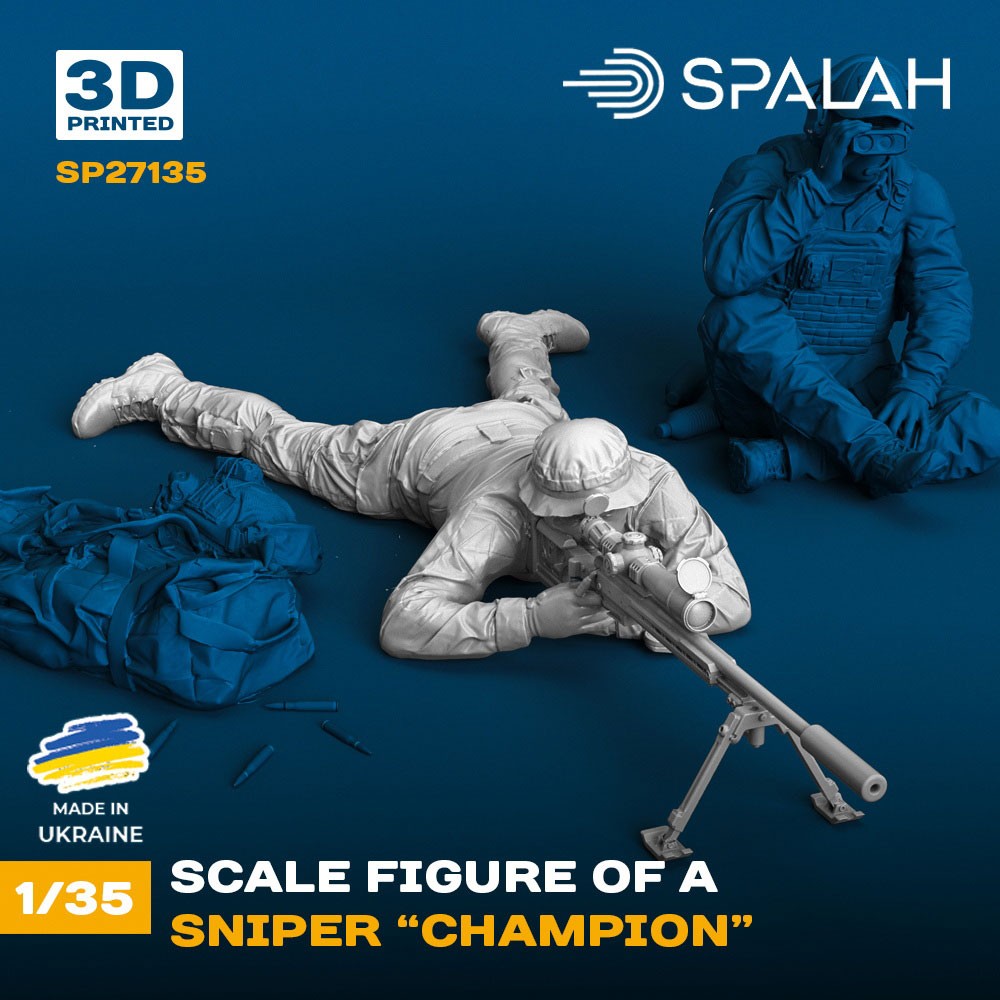 SPALAH 1/35 Figure Sniper Champion