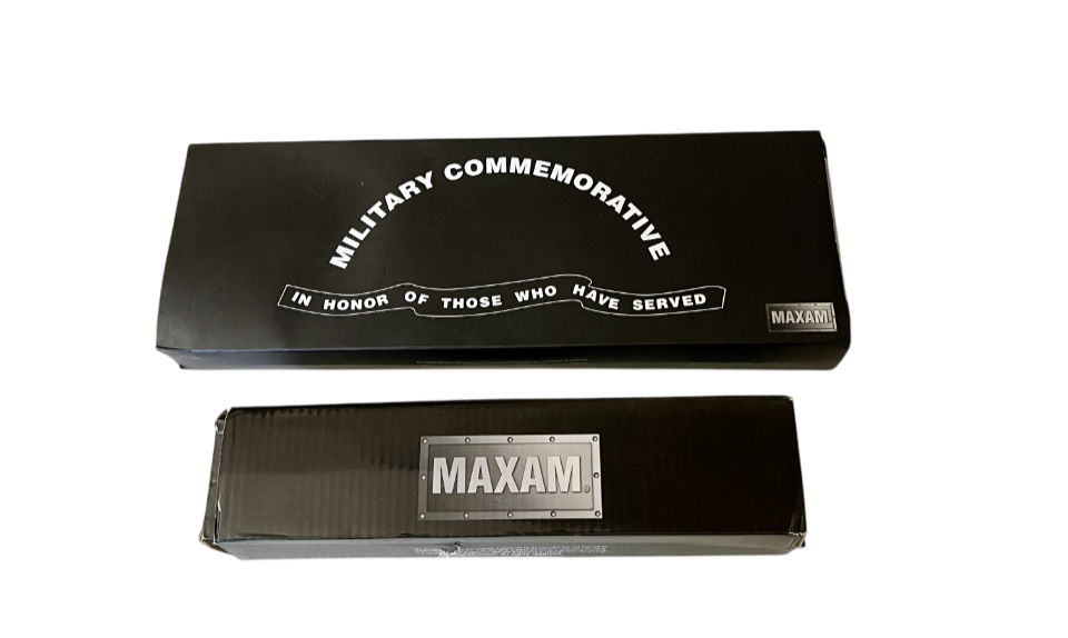 MAXAM Survival Hunting Knife Set of 2 for Outdoor Adventures