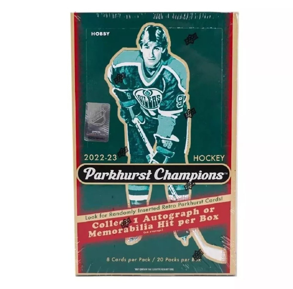 2022-23 Upper Deck Parkhurst Champions Hockey Hobby Box