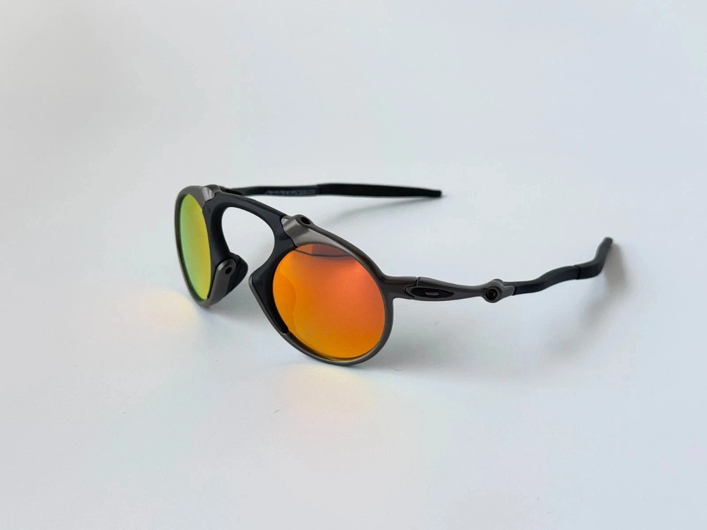 Oakley X-Metal Madman OO6019 Dark Carbon Ruby Iridium Polarized