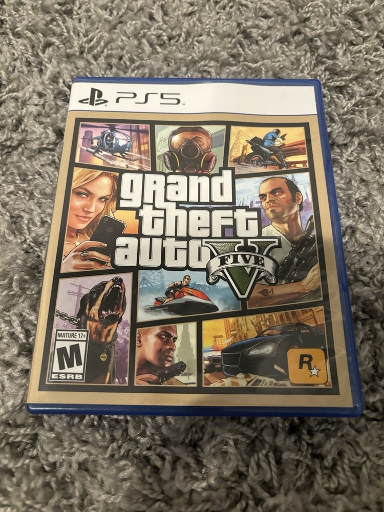 Grand Theft Auto V Standard Edition (Sony PlayStation 5, 2022)
