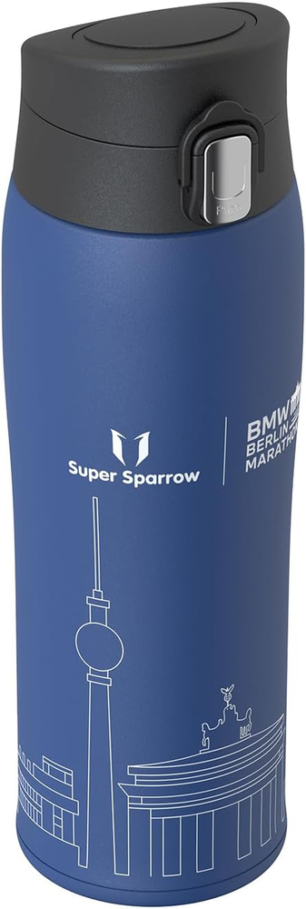 Insulated Water Bottle Stainless Steel -12Oz/17Oz/25Oz - Bpa-Free Travel Mug - L