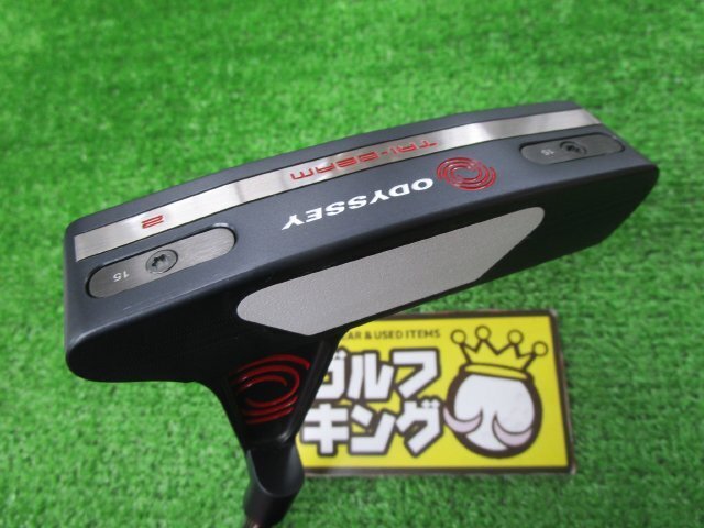 578 Tri-Beam 2 Strokelab 70C Red Odyssey 3° Putter Head Cover japan