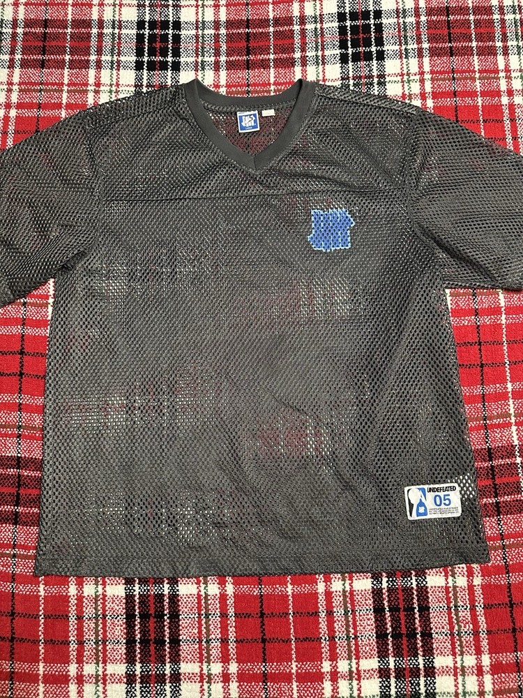 Undefeated Arch Short-sleeve Practice Jersey in dark grey Size Large