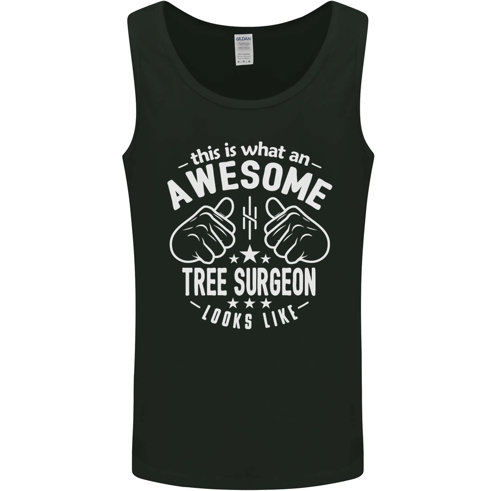 An Awesome Tree Surgeon Looks Like Mens Vest Tank Top