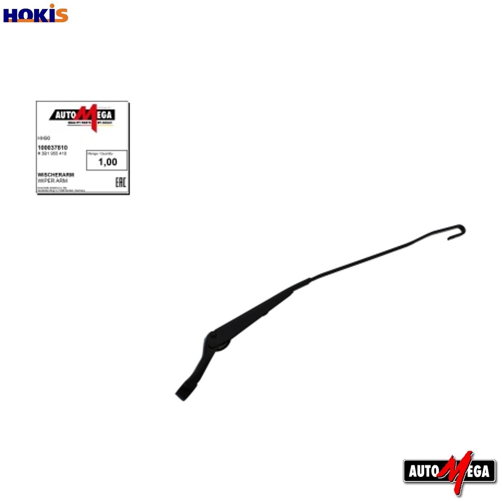 WIPER ARM WINDOW CLEANING 100037810 FOR VW ARM/ANA/ADP/AHL 4cyl PASSAT