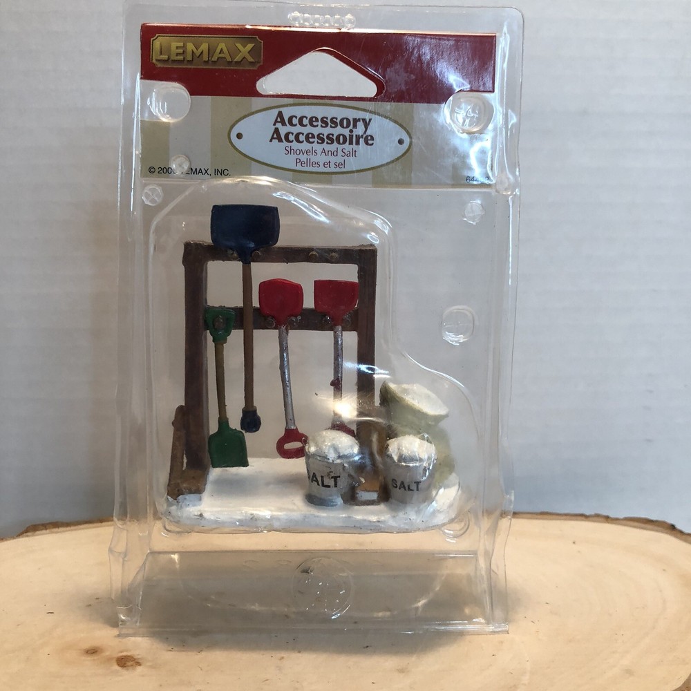 2006 Lemax Village Accessory Shovels And Salt 64482