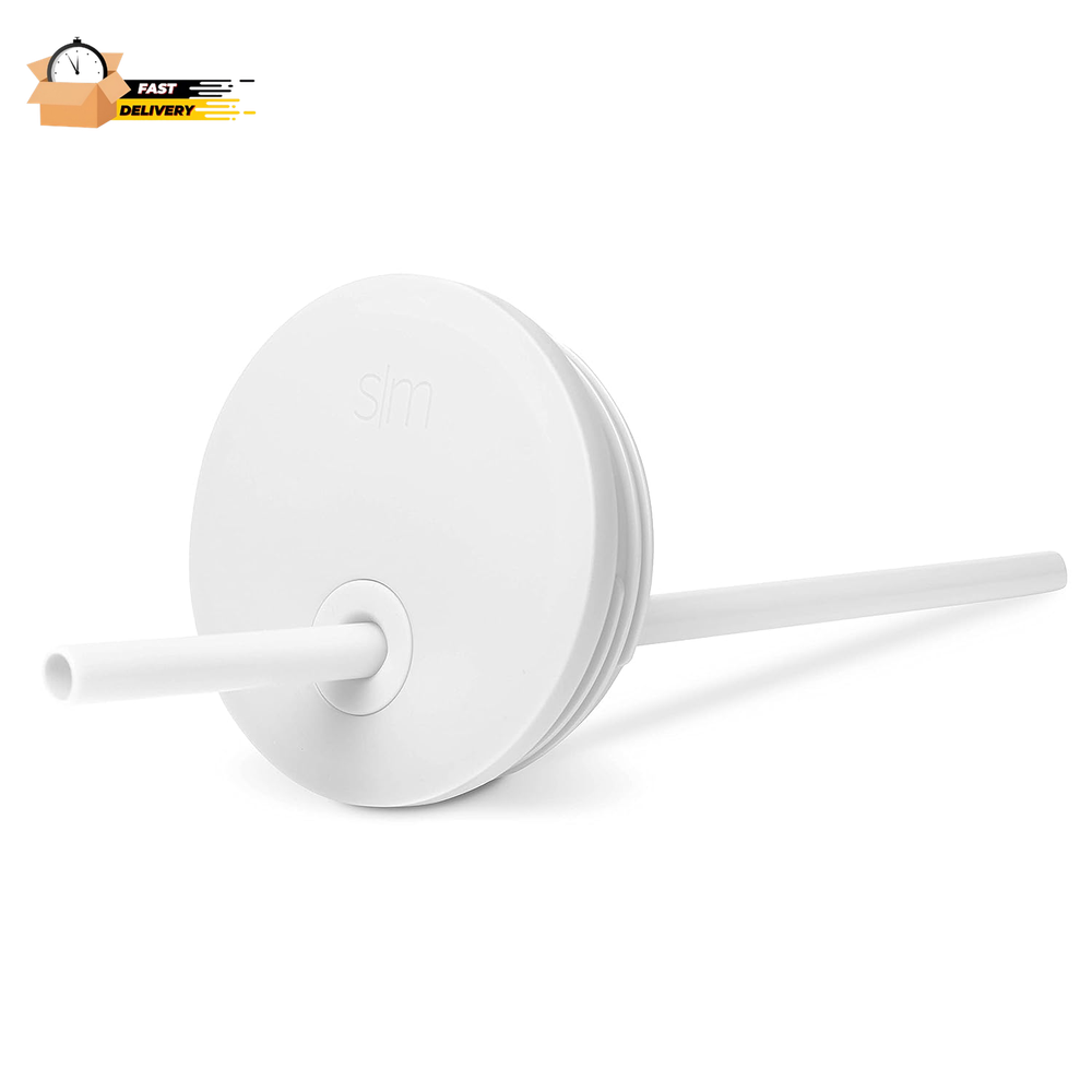 Straw Lid Replacement for Stainless Steel Tumblers - Reusable & Secure Fit
