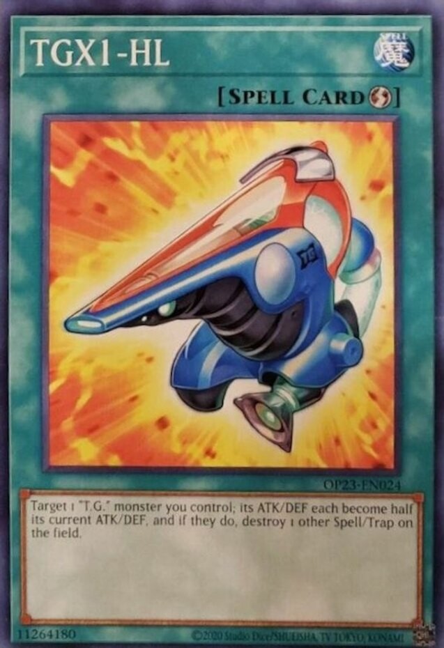 TGX1-HL OP23-EN024 Common Unlimited Lightly Played Yugioh Card