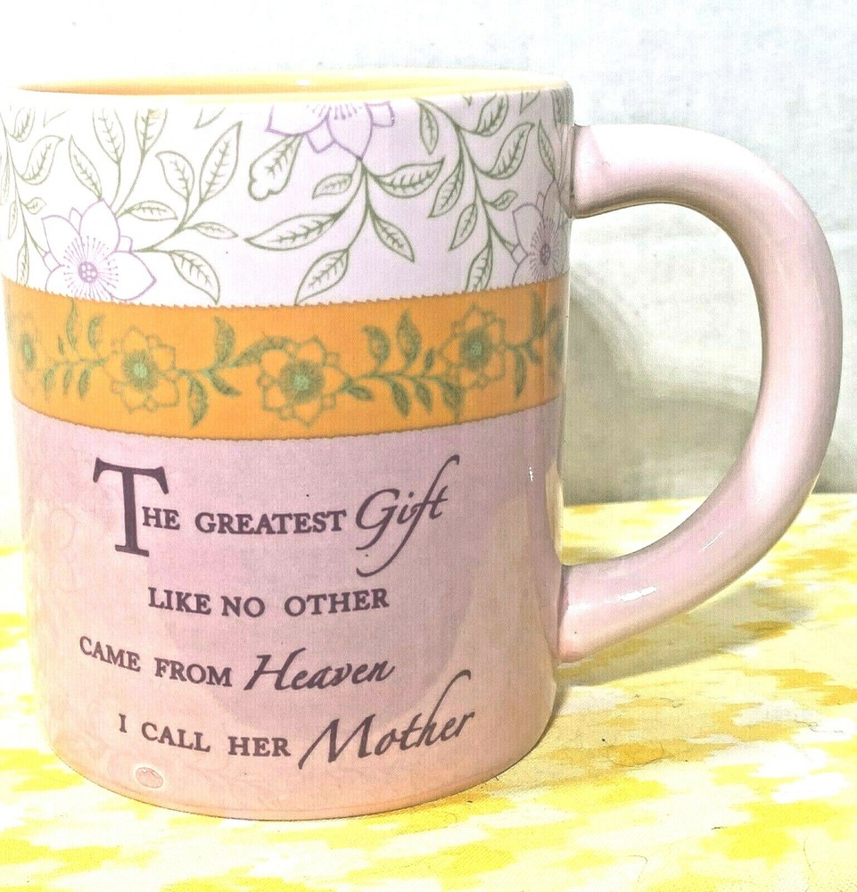 MOTHERS DAY COFFEE MUG PINK ORANGE MOTHER MOM GRANDMOTHERS LOVE HOLIDAY SPECIAL-image