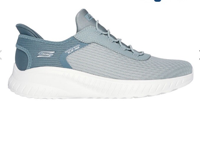 Women's Shoes SKETCHERS Bobs Sport Squad Chaos HandsFree Slip-ins Sage 7.5M