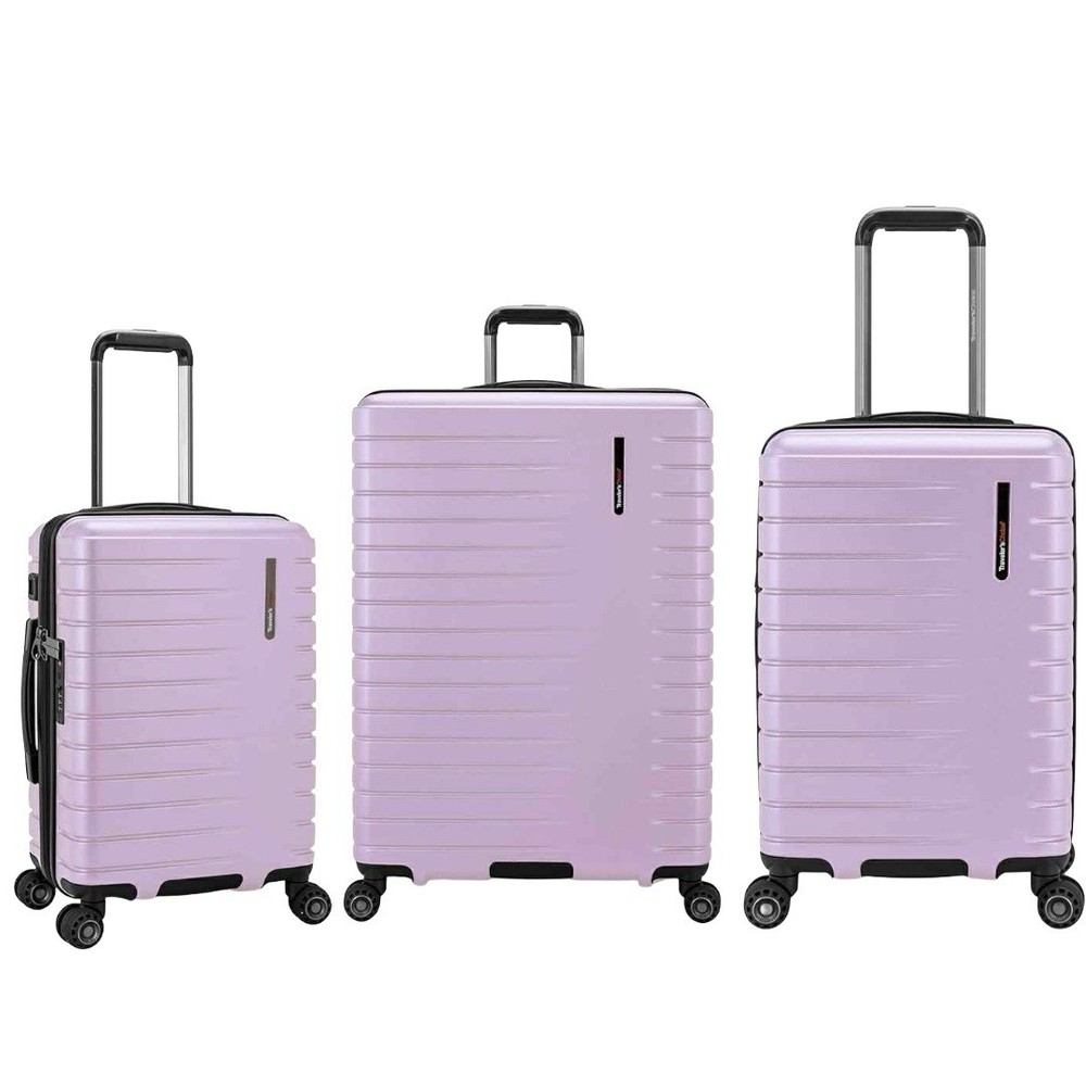 Traveler's Choice Archer Polycarbonate Hardside Spinner Luggage  25,29,21 Purple
