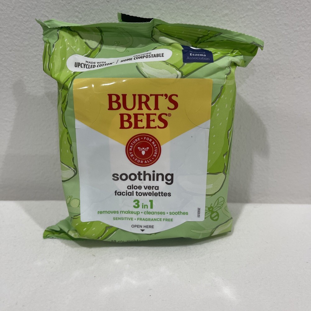 Burt's Bees Sensitive Skin Facial Cleansing Towelettes 30ct  