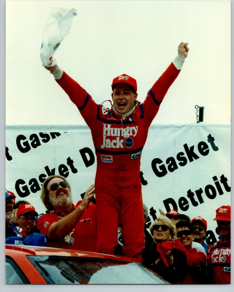Todd Bodine 1992 Xfinity Series MIS Winner AP Press Photo 8x10