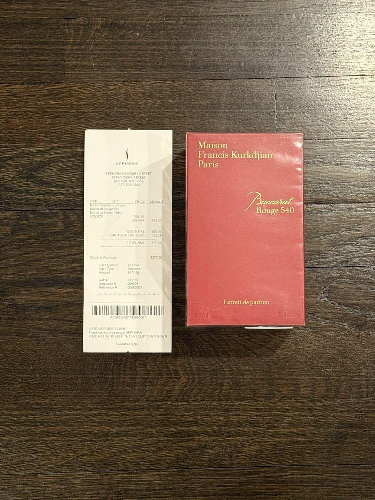 Maison Francis Kurkdjian Baccarat Rouge 540 6.80oz Unisex Extrait de Parfum
