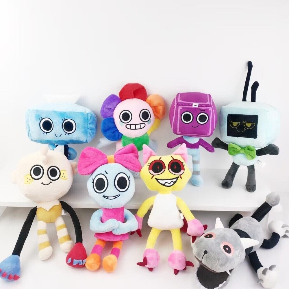 Dandy's World Cartoon Plush Soft Stuffed Pillow Toy Doll for Kids