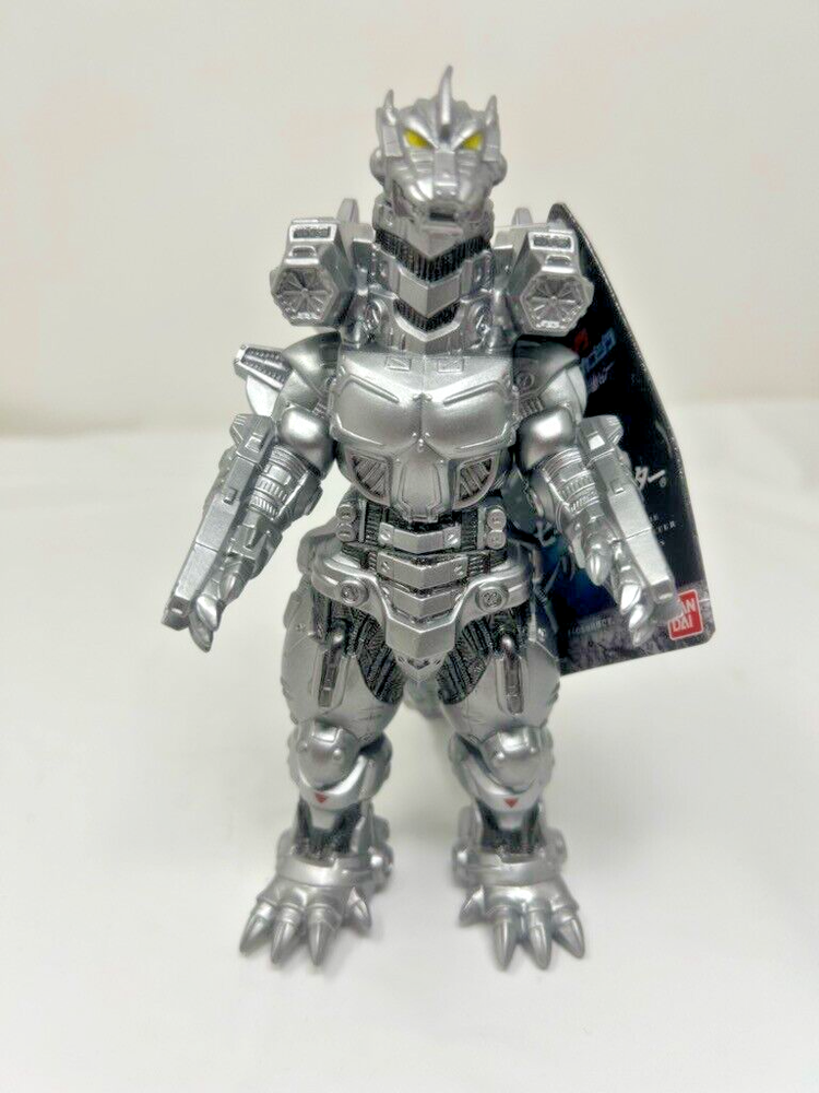 BANDAI 2018 Mechagodzilla Heavy Equipment Soft Vinyl Figure 6” Godzilla