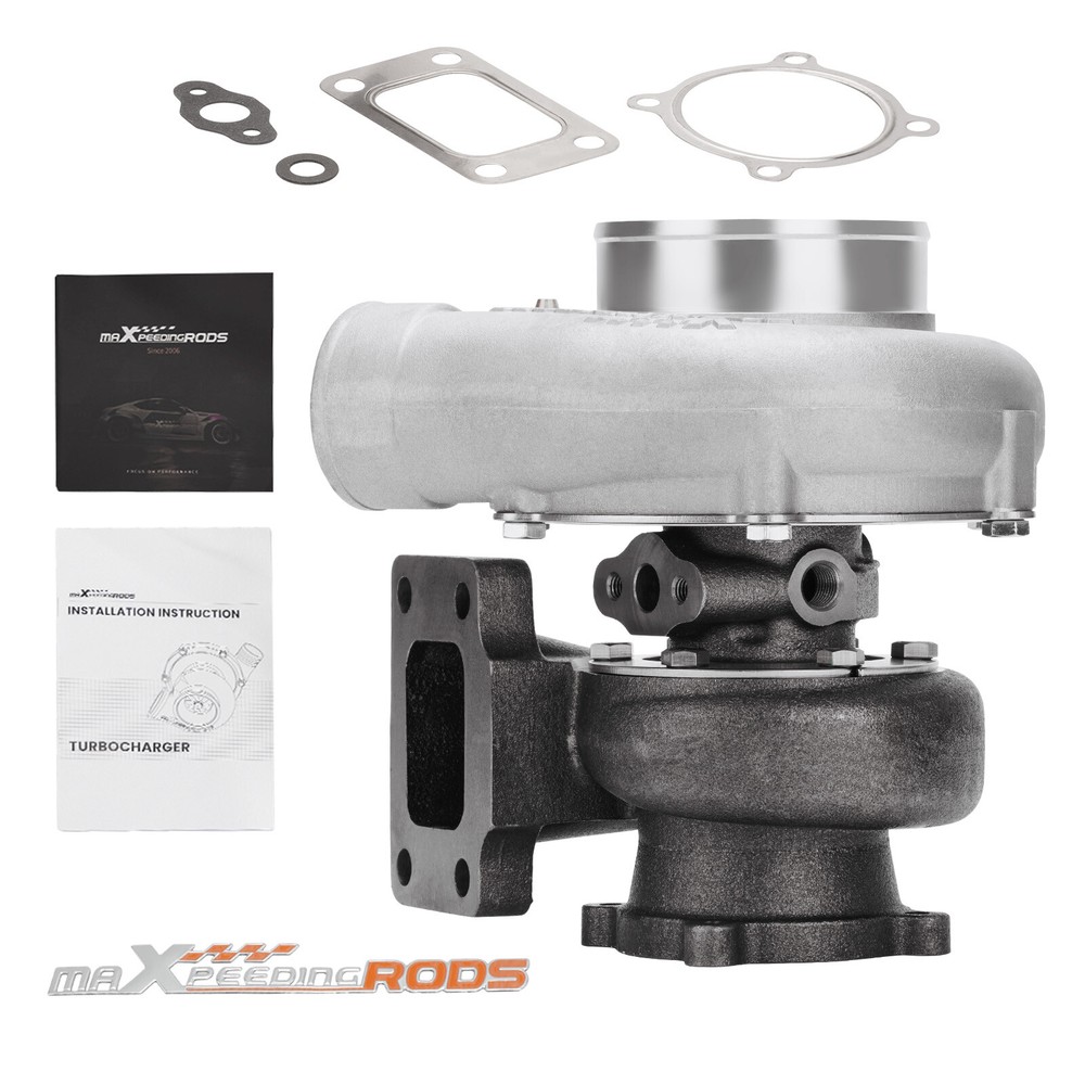 GT35 GT3582 Upgraded Billet T3 Turbo A/R 0.7 Anti-surge Compressor for 2.5L-6.0L