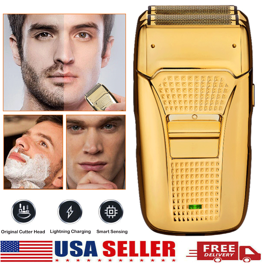 Men's USB Electric Shaver Trimmer Razor Cordless Hair Beard Shaving Machine BK81