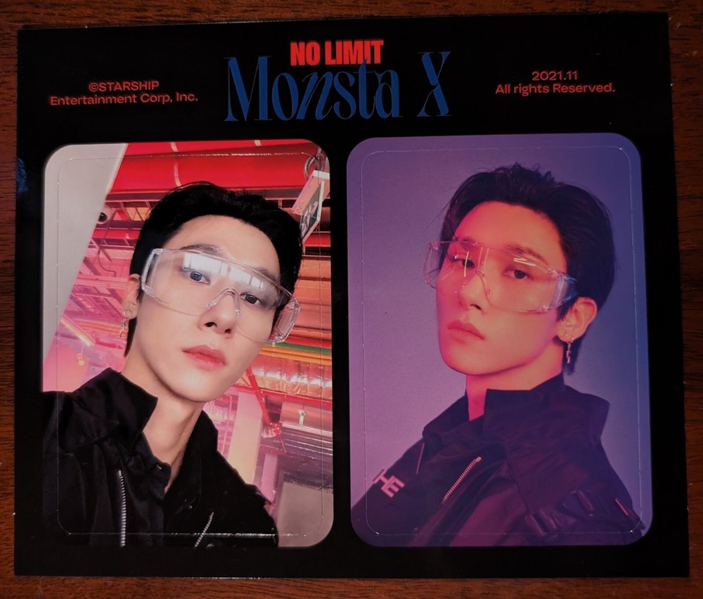 Monsta X Changkyun No Limit Special Exclusive Photocards