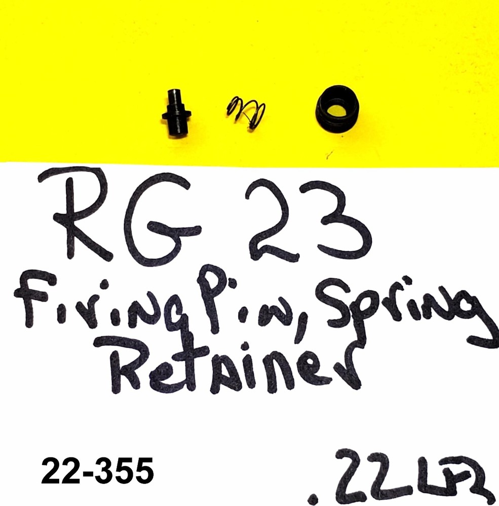 RG  23 IN 22 LR. Parts FIRING PIN SPRING AND RETAINER ITEM # 22-355