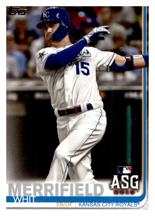2019 Topps Update US83 Whit Merrifield All-Star Card