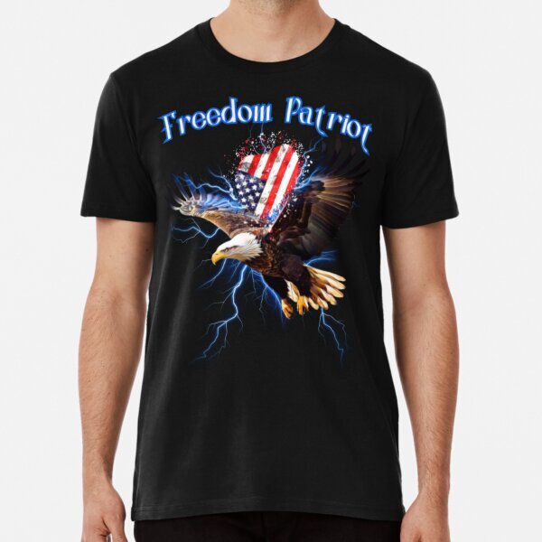 Freedom Patriot Premium Political 2025 Made in USA T-Shirt S-5XL