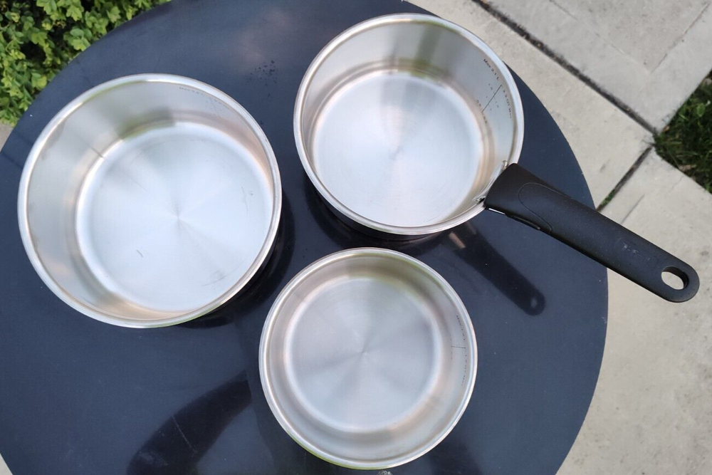 T-fal Ingenio Stainless Steel Cookware Set 4 Piece Induction Cookware, Pots