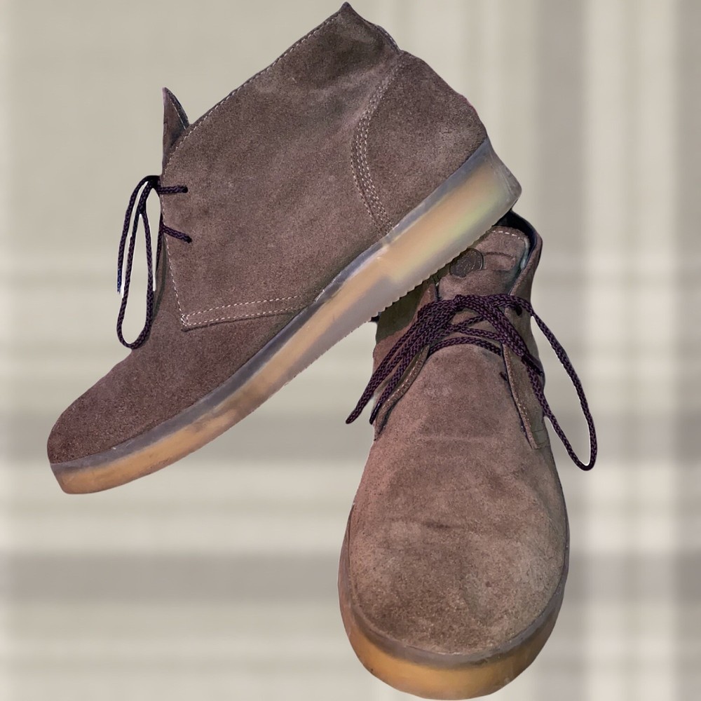 DIESEL Men’s Tan Suede & Leather Chukka Boots | US 11 | Good Condition