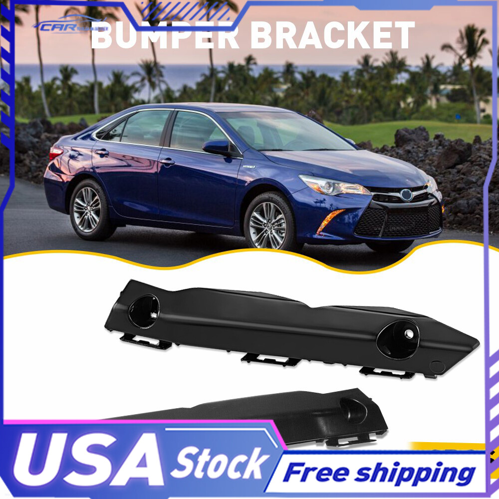 Bumper Bracket For 2015-2017 Toyota Camry Left Front Right & TO1032121 TO1033121