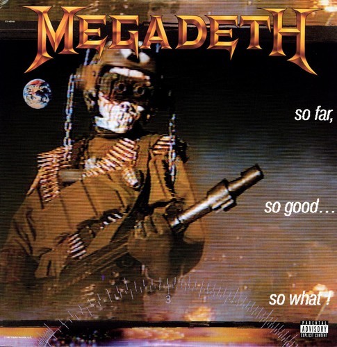 Megadeth So Far So Good So What 2009 Vinyl Record Album