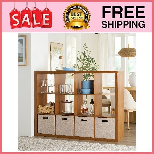Better Homes & Gardens 12-Cube Storage Organizer, Acorn
