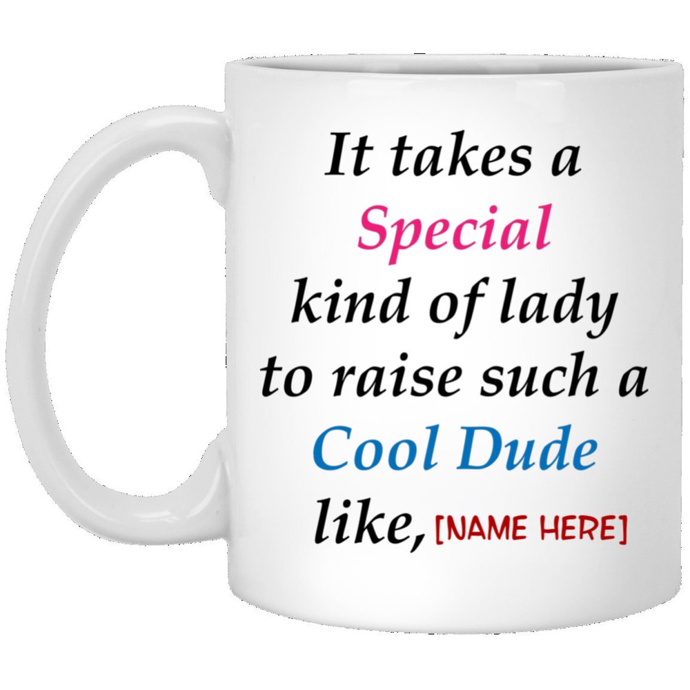 Personalized It Takes A Special Kind Of Lady Coffee Mug