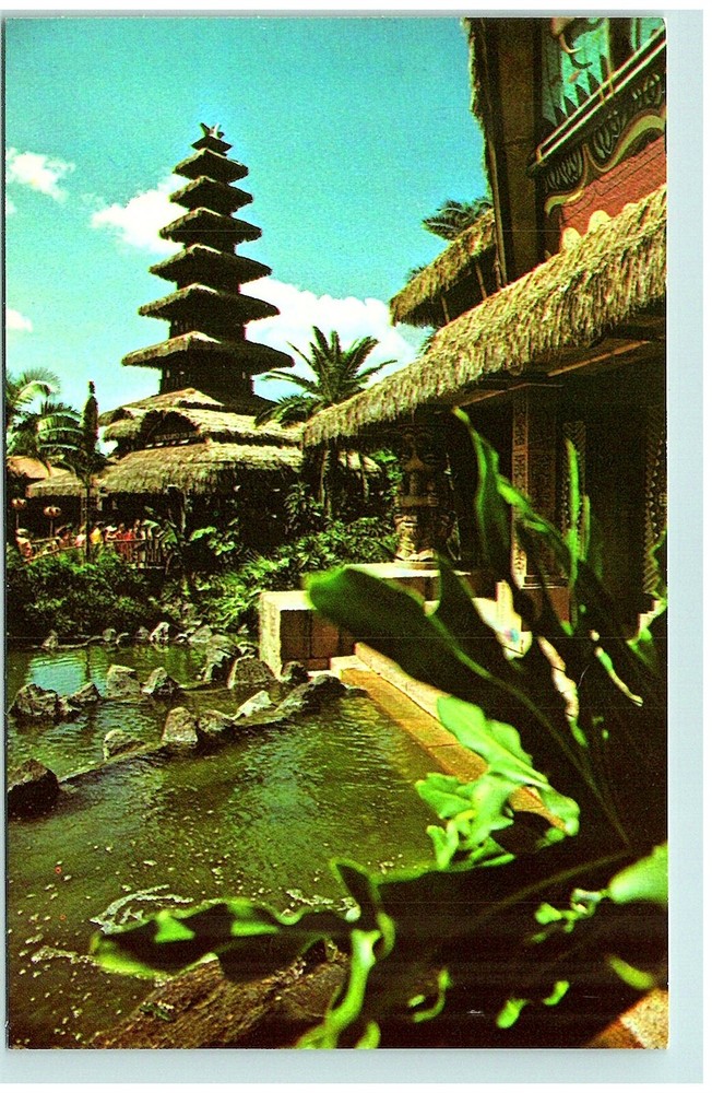 Vintage Disney World Adventureland Orlando FL Postcard S03-5248