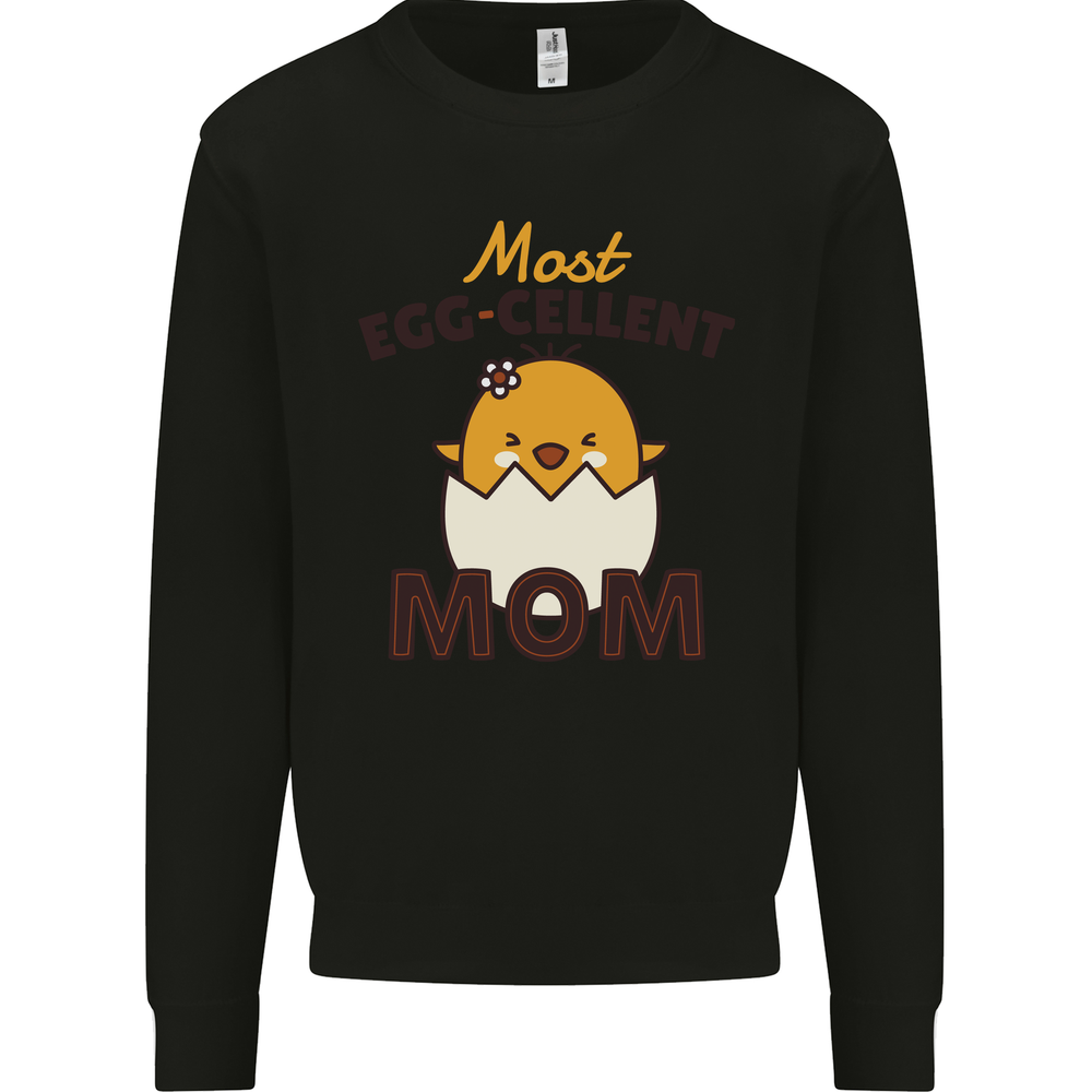 Mother's Day Easter Most Egg-cellent Mom Mens Sweatshirt Jumper