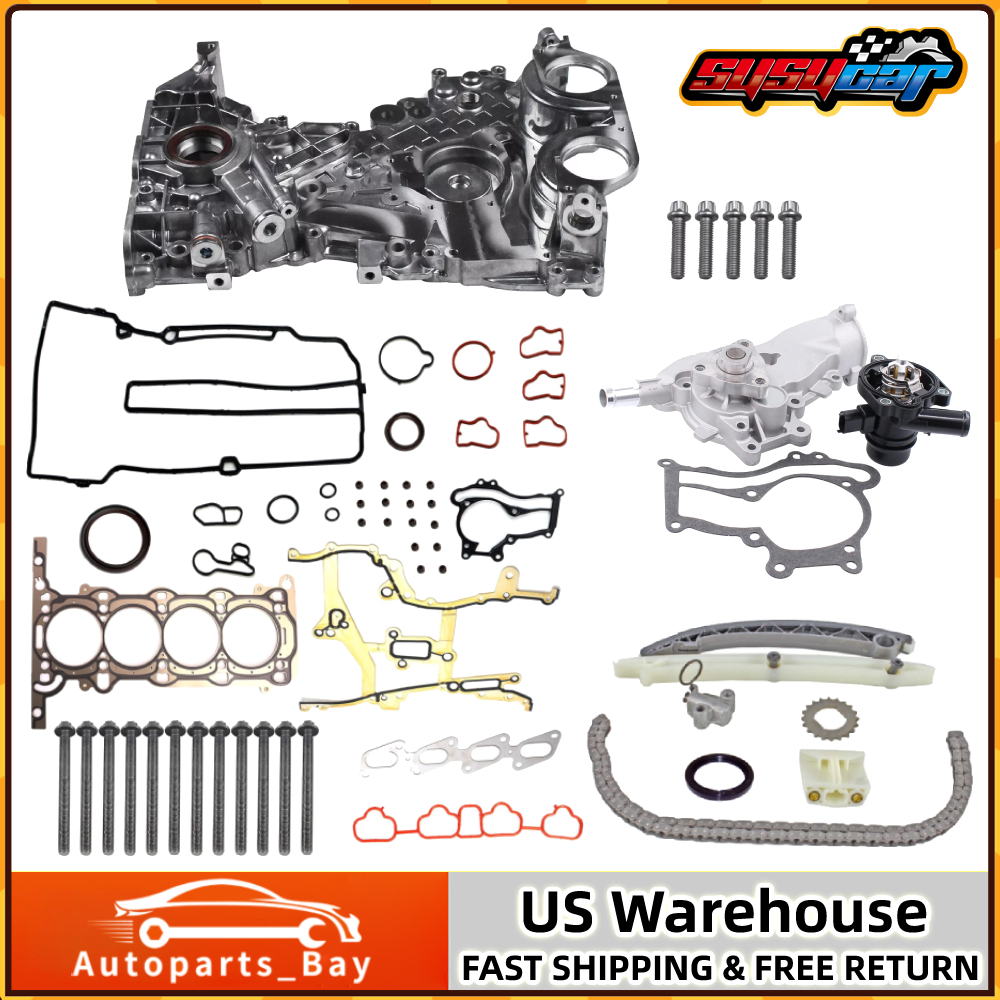 Timing Chain Water &Oil Pump Kit with Head Gaskets Fits Chevrolet Cruze 1.4L L4