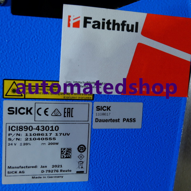 Sick ICI890-43010 New Lighting Module