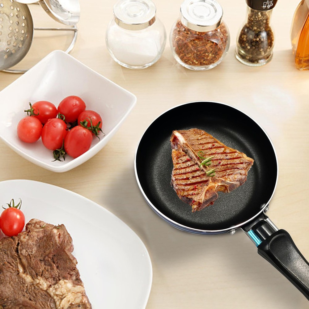 CAROTE Non Stick Small Frying Pan Egg Omelet Pan, Mini Fry