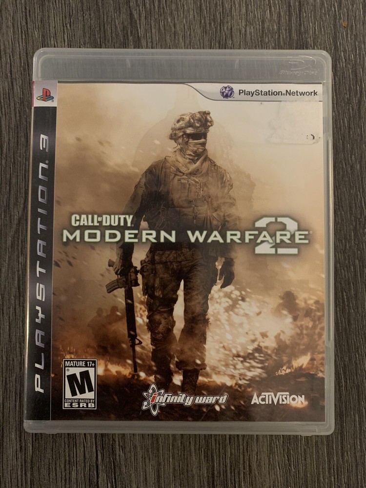 Call of Duty Modern Warfare 2 PS3 2009 Action Shooter Game